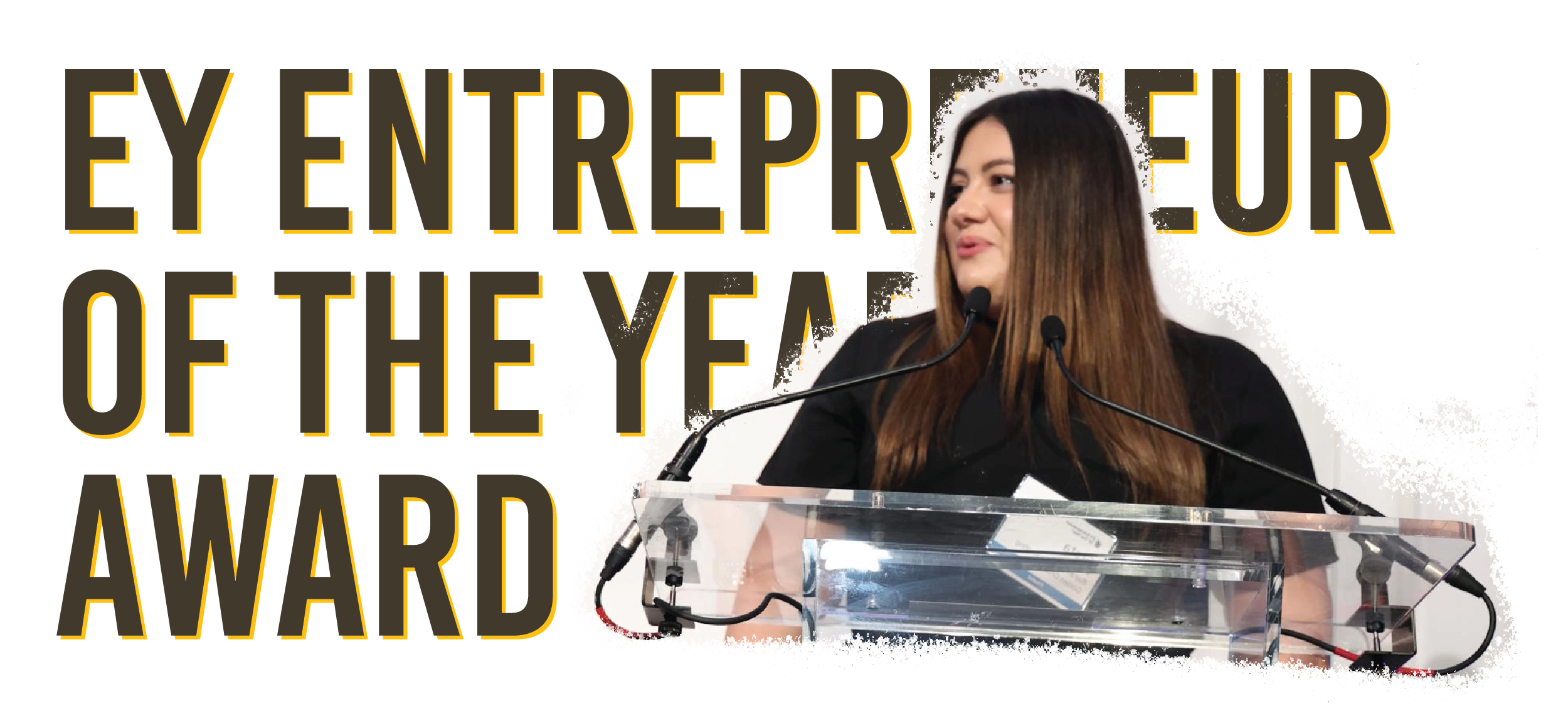 Greta Bajrami Ernst and Young Entrepreneur of the Year 2023 award